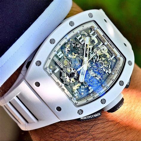 richard mille gold red|richard mille watch white ghost.